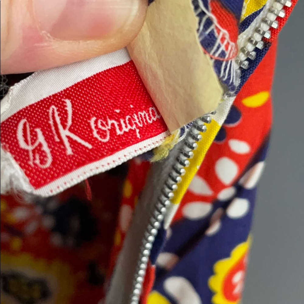 Vintage Patterned Dress - Picture 6 of 6